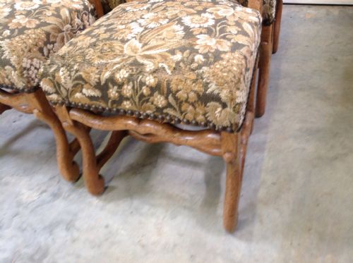 SET OF 6 FRENCH DINNING CHAIRS - ADDITIONAL PHOTO 1