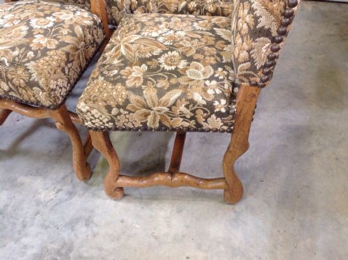 SET OF 6 FRENCH DINNING CHAIRS - ADDITIONAL PHOTO 2