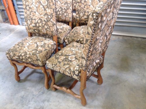 SET OF 6 FRENCH DINNING CHAIRS - ADDITIONAL PHOTO 3