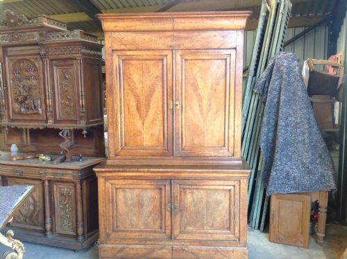 french cupboard - CATEGORY: ANTIQUE CUPBOARDS - DATED 1880