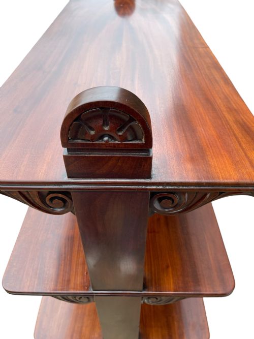 19 TH CENTURY ENGLISH DUMB WAITER - ADDITIONAL PHOTO 2