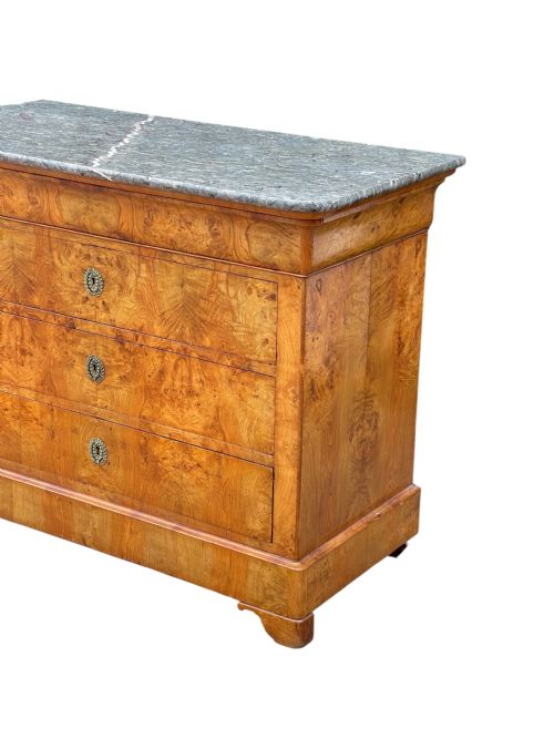 LOUIS PHILIPPE WALNUT COMMODE - ADDITIONAL PHOTO 2