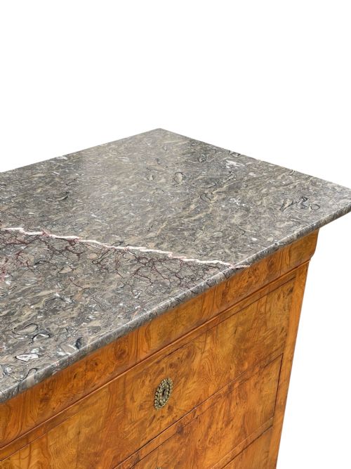 LOUIS PHILIPPE WALNUT COMMODE - ADDITIONAL PHOTO 3