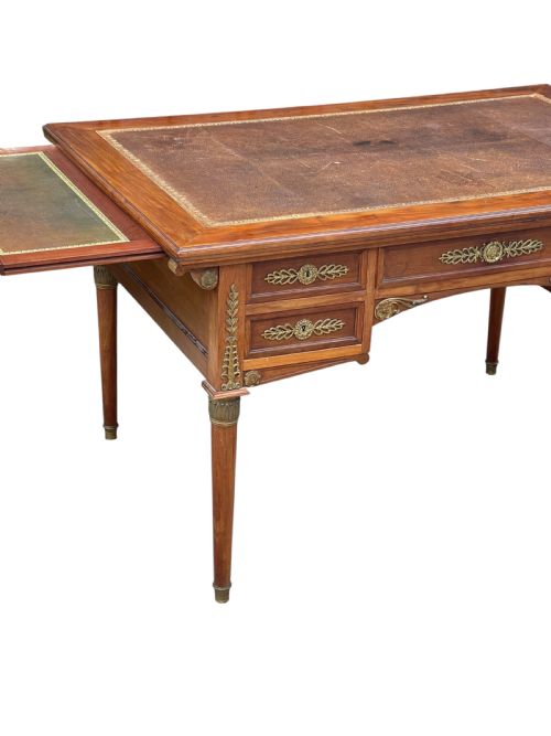 FRENCH EMPIRE STYLE ORMOLU MOUNTED DESK - ADDITIONAL PHOTO 2