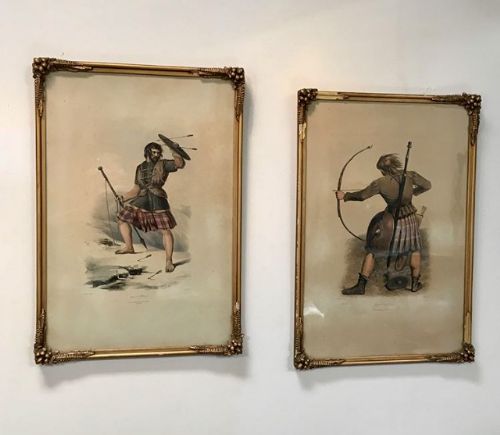 Pair Scottish Lithographs