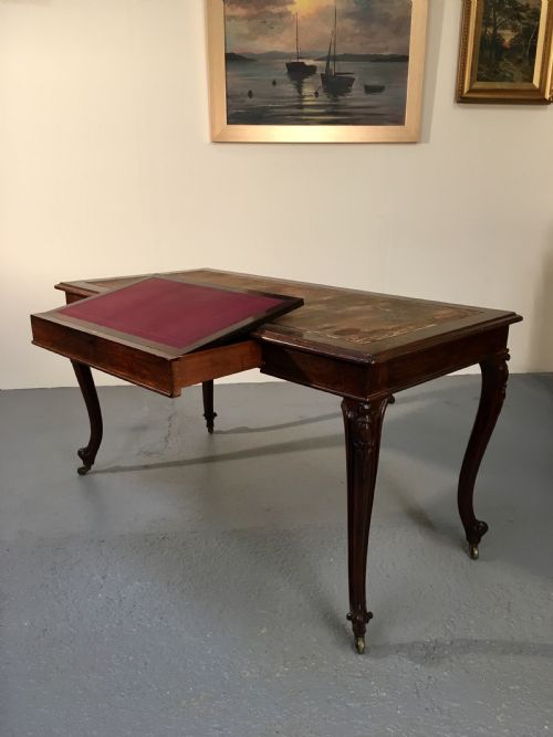 Superb Rosewood Writing Table