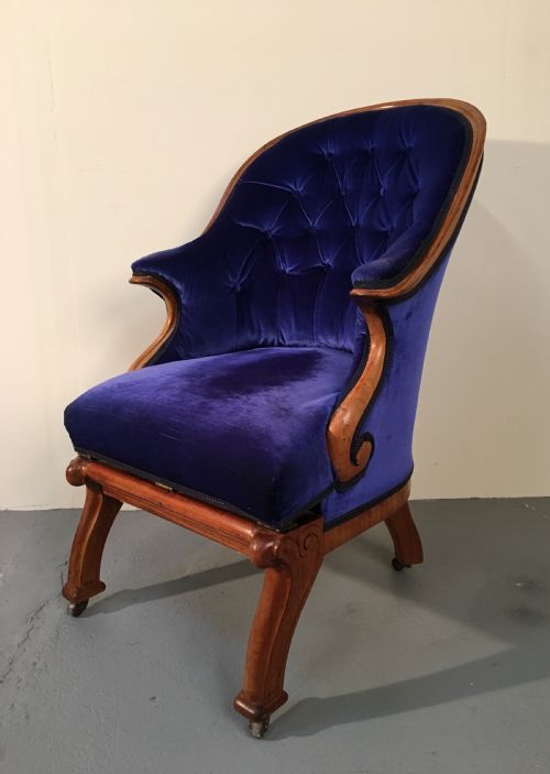 Unusual Reclining Armchair