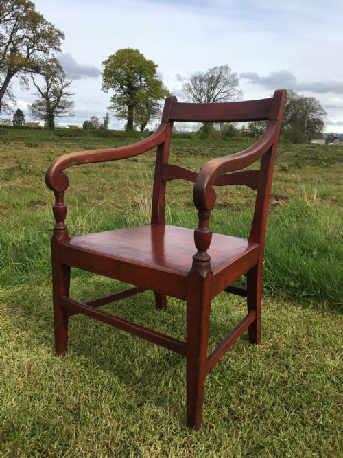 Scottish Vernacular Armchair in Original Paint