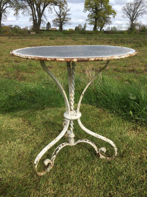 Good Wrought Iron Garden Table