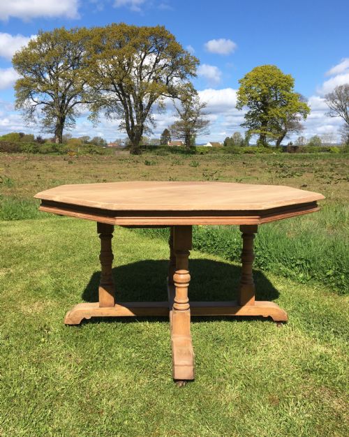 Dry Oak Gothic Centre Table