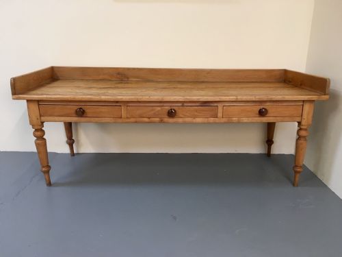 Rare Scottish Elm Serving Table