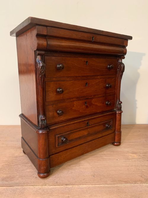 Superb Scottish Miniature Chest of Drawers