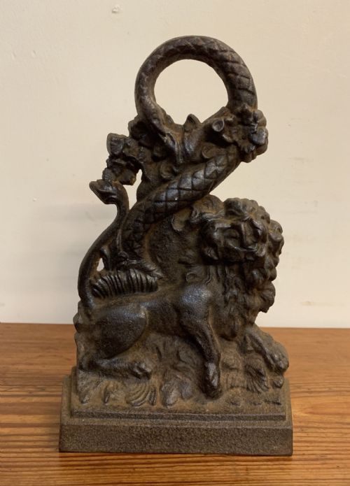 Cast Iron Door Porter