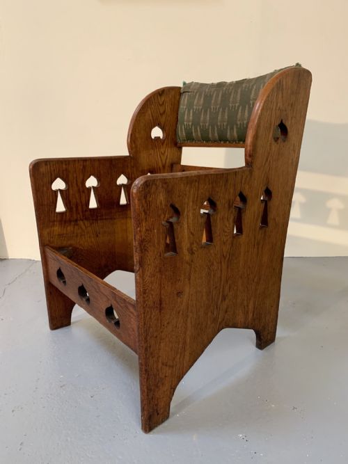 Goodyers Arts and Crafts Oak Chair