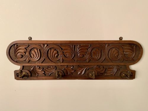 Walnut Coat Hooks