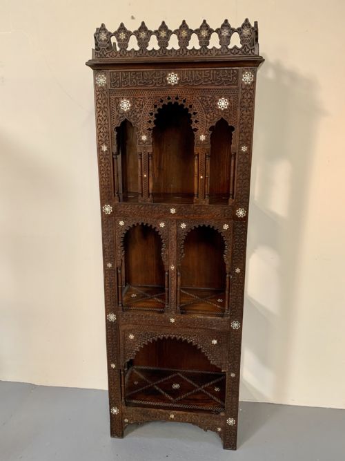 Good Moorish Display Cabinet