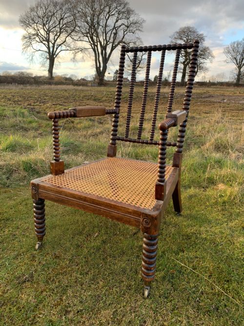 Regency Bobbin Turned Armchair