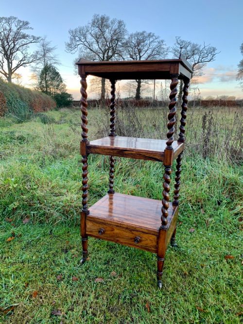 Rare Original Paint Whatnot Etagere