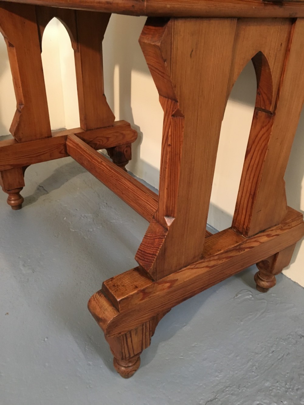 Pair Scottish gothic side tables  View IV