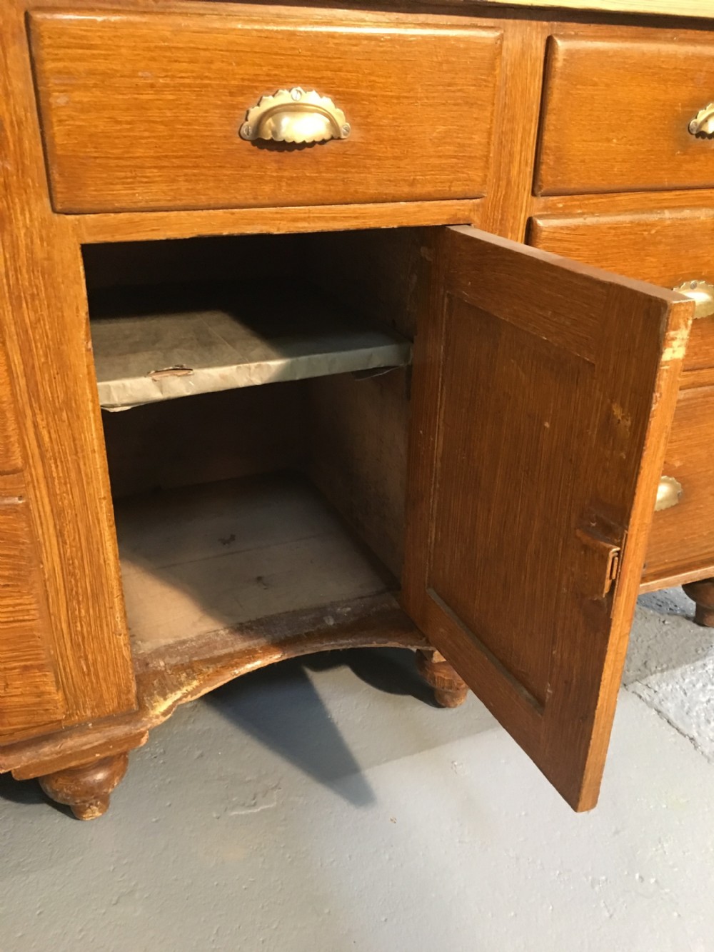 Pine Lancashire dresser base  View IV