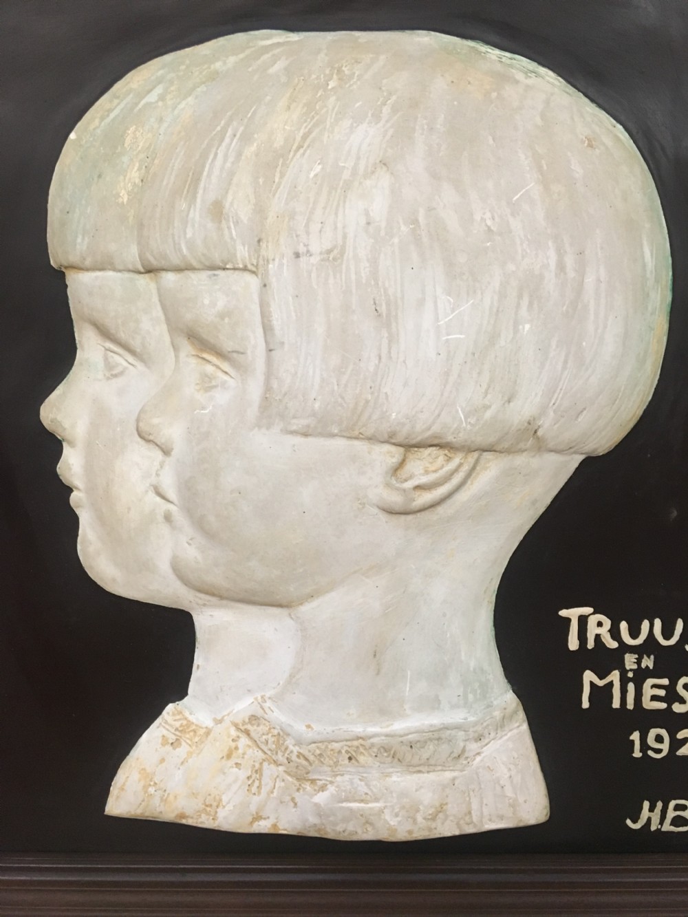 Dutch plaster plaque  View II