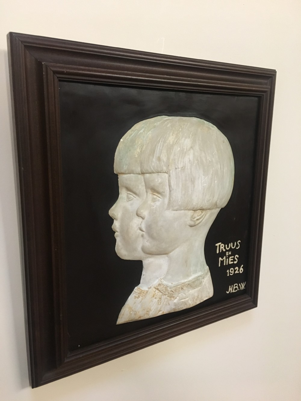 Dutch plaster plaque  View III