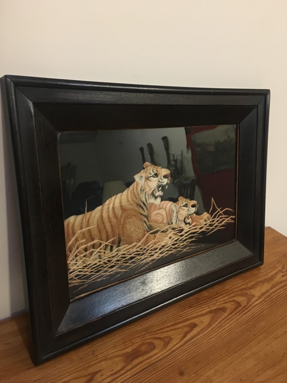 Needlework tiger picture View II