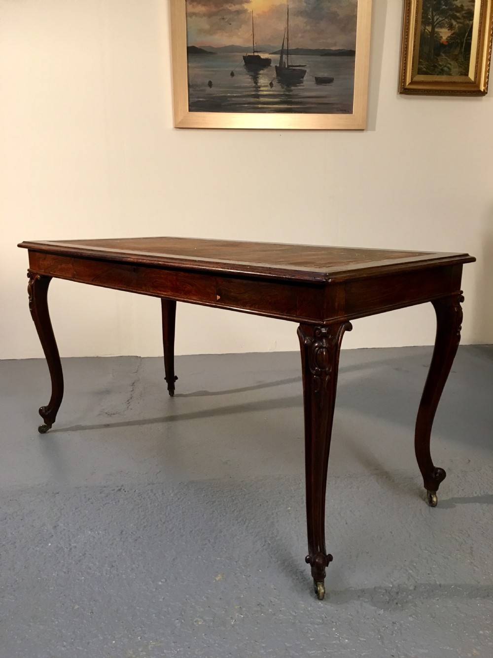 Superb rosewood writing table View II