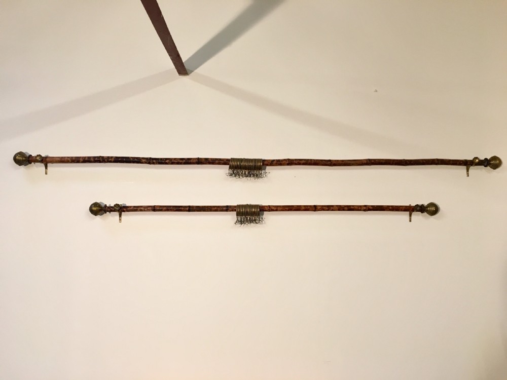 Bamboo tapestry hanging poles  View X