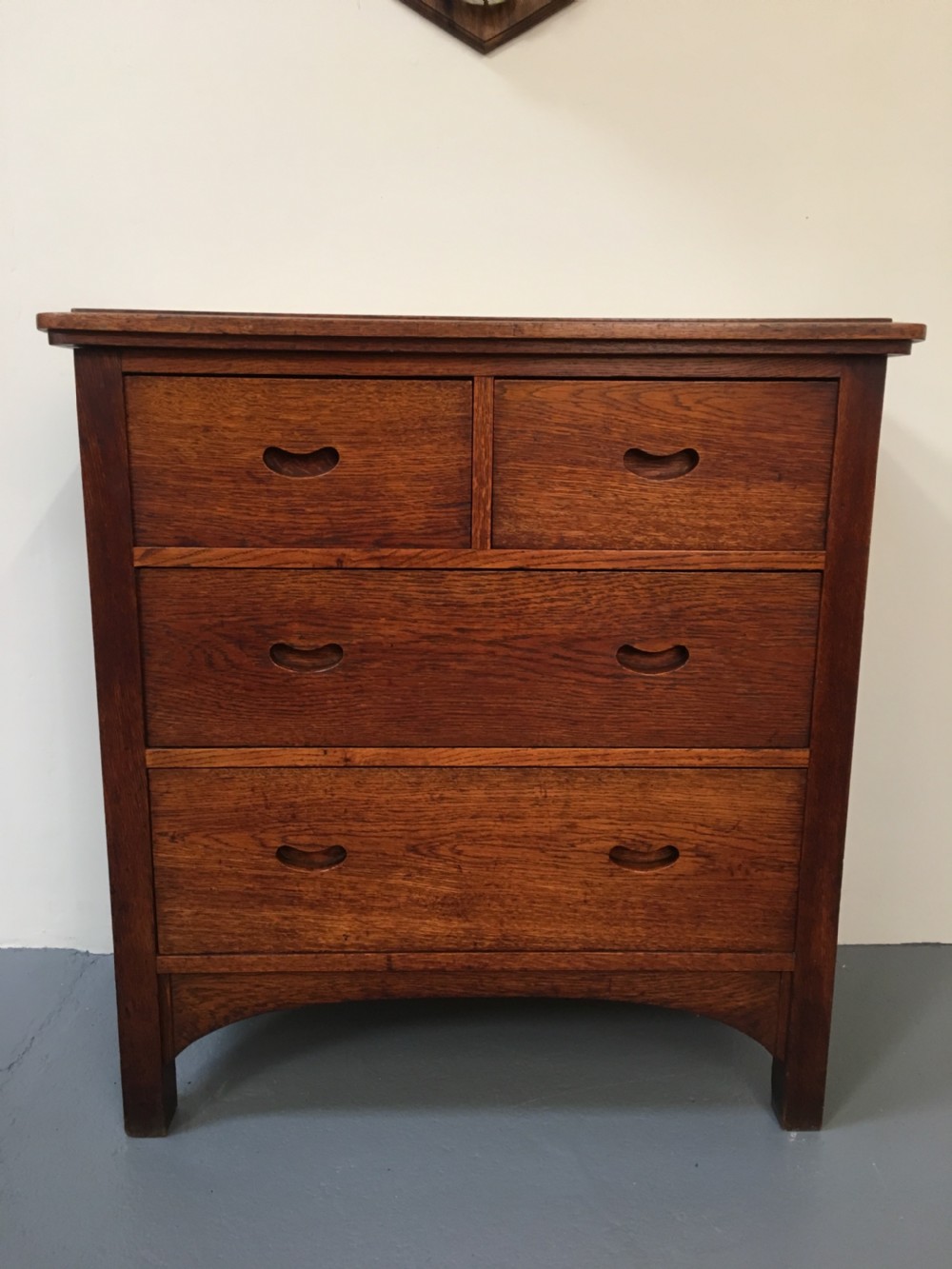 Superb arts and crafts chest of drawers  View III