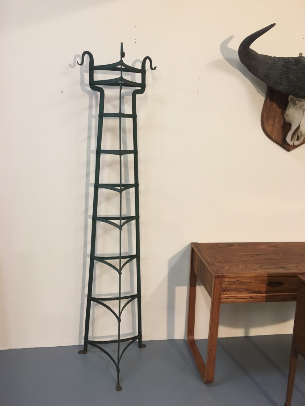 Unusual large pan stand 