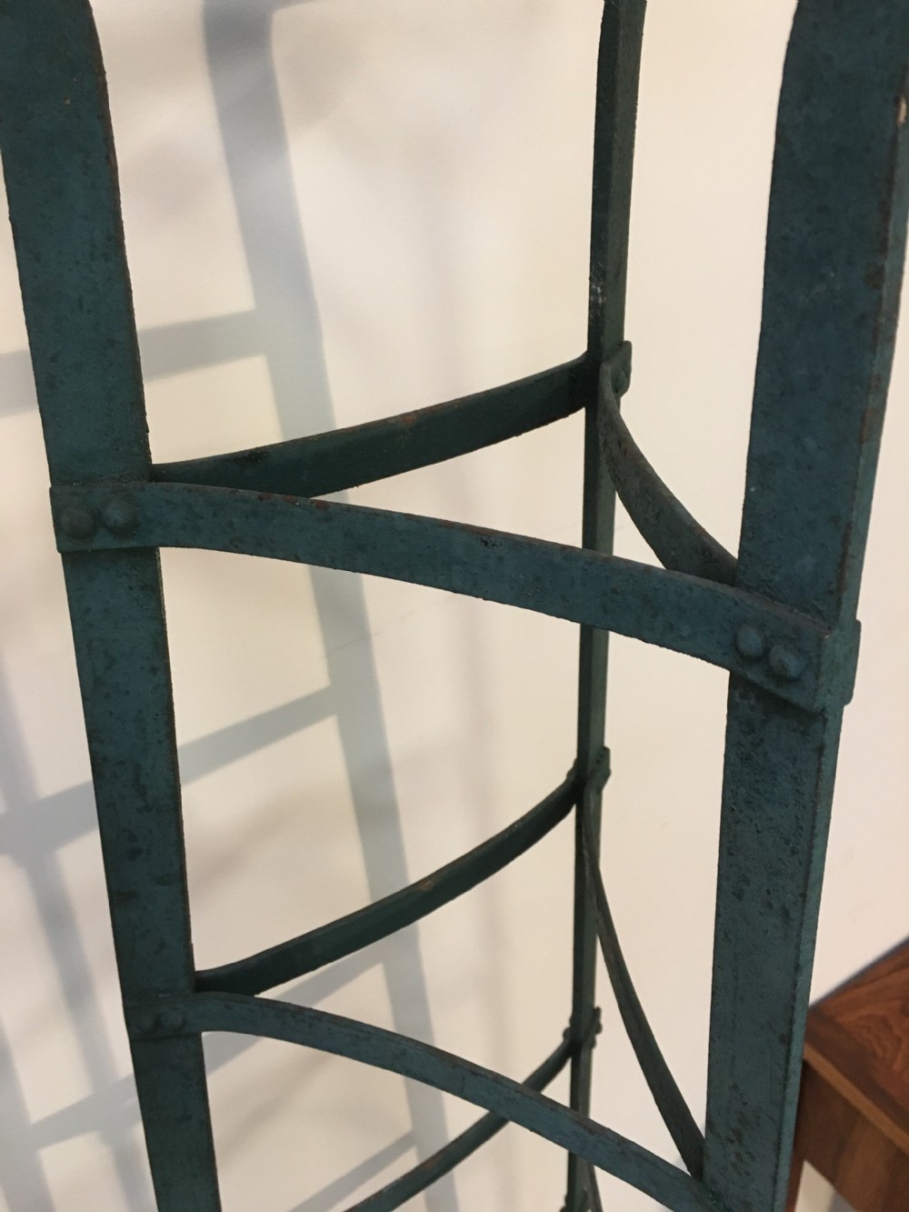 Unusual large pan stand  View VII