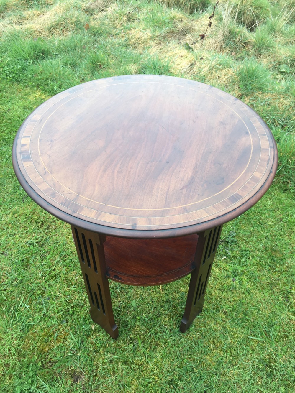 Good arts and crafts occasional table  View II