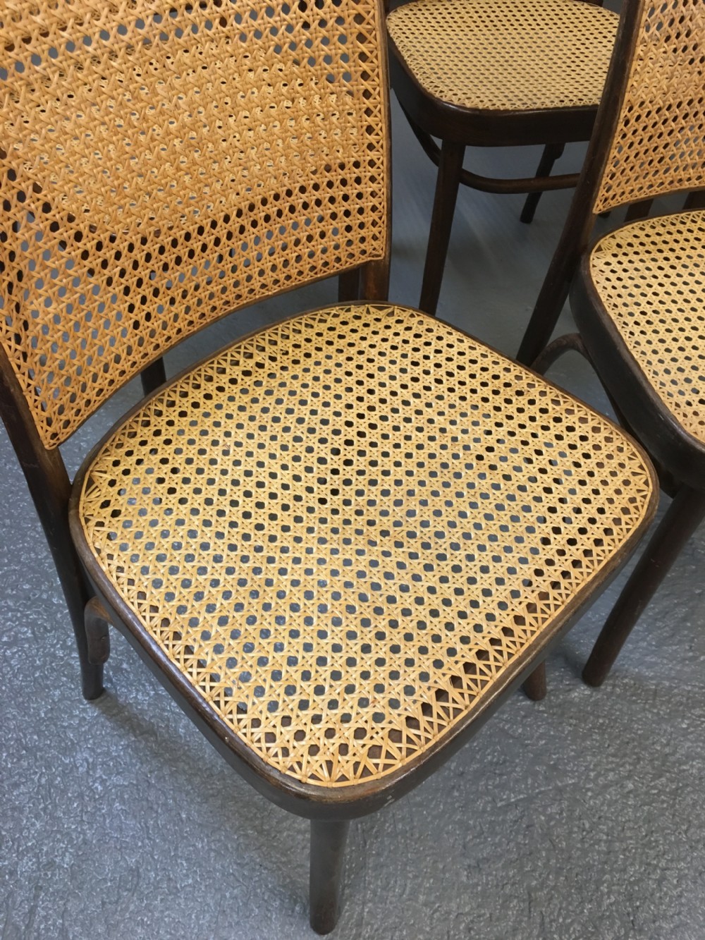 Rare set of eight Thonet chairs  View III