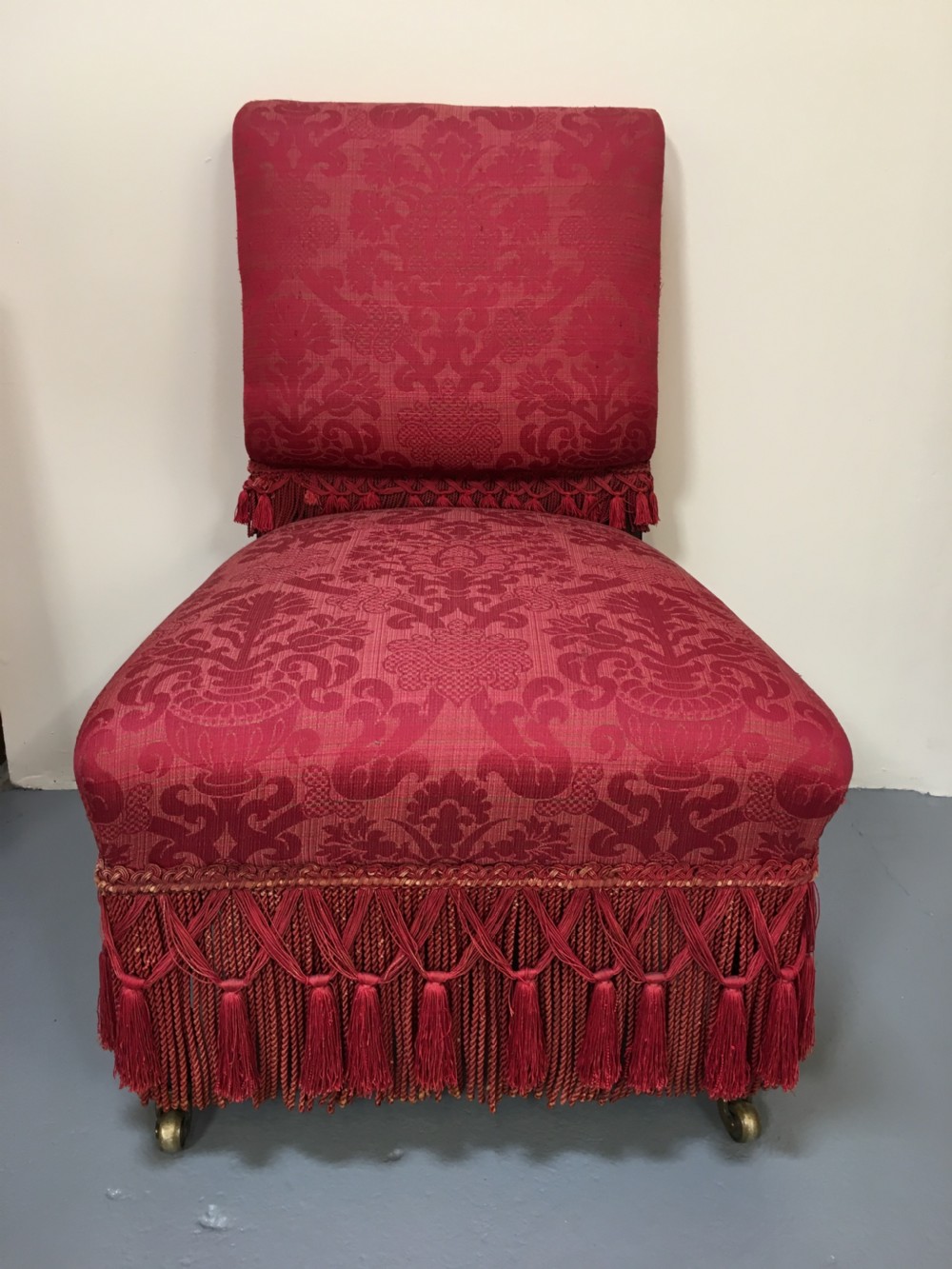 Decorative ebonized side chair View III