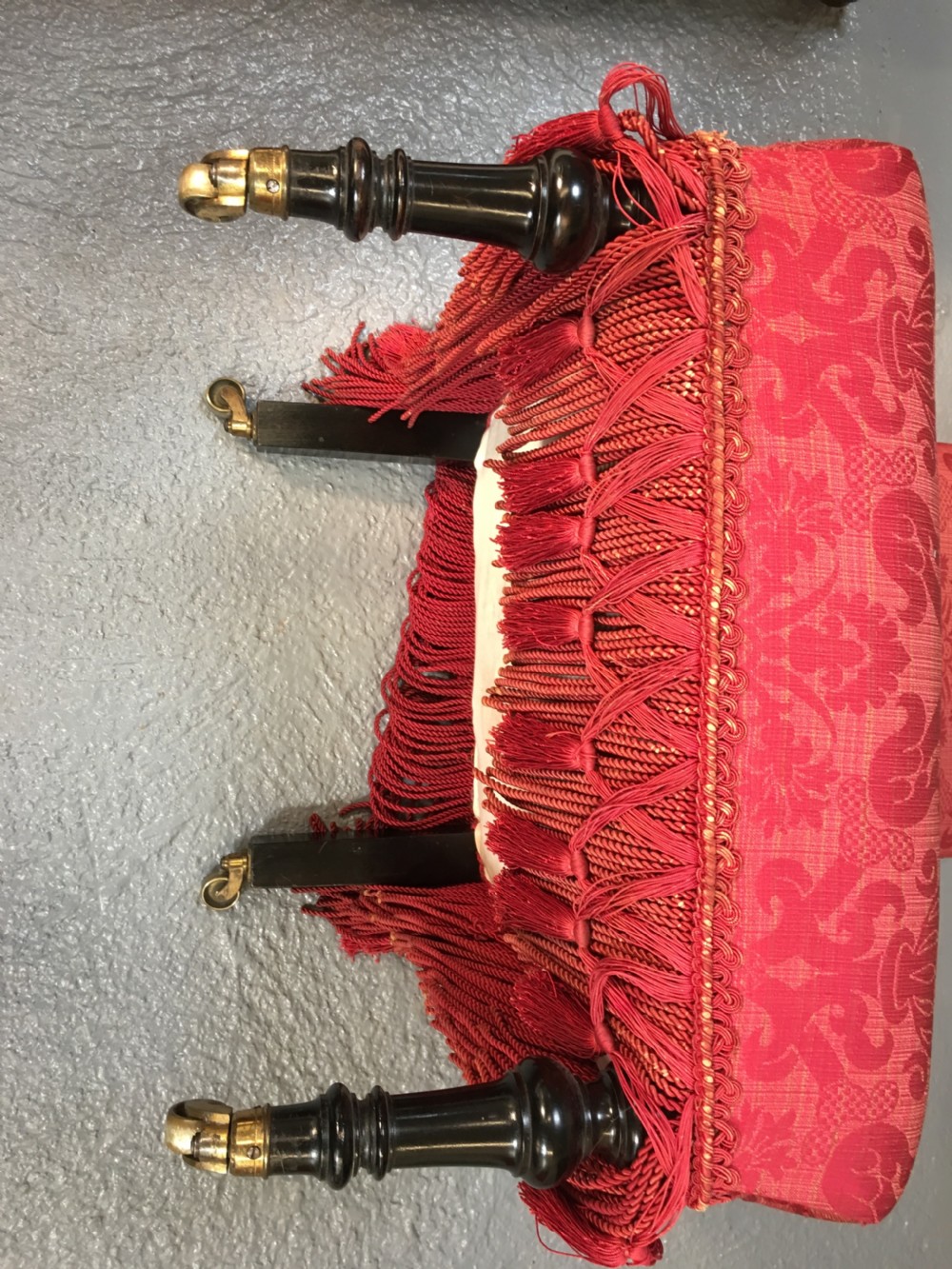 Decorative ebonized side chair View VIII
