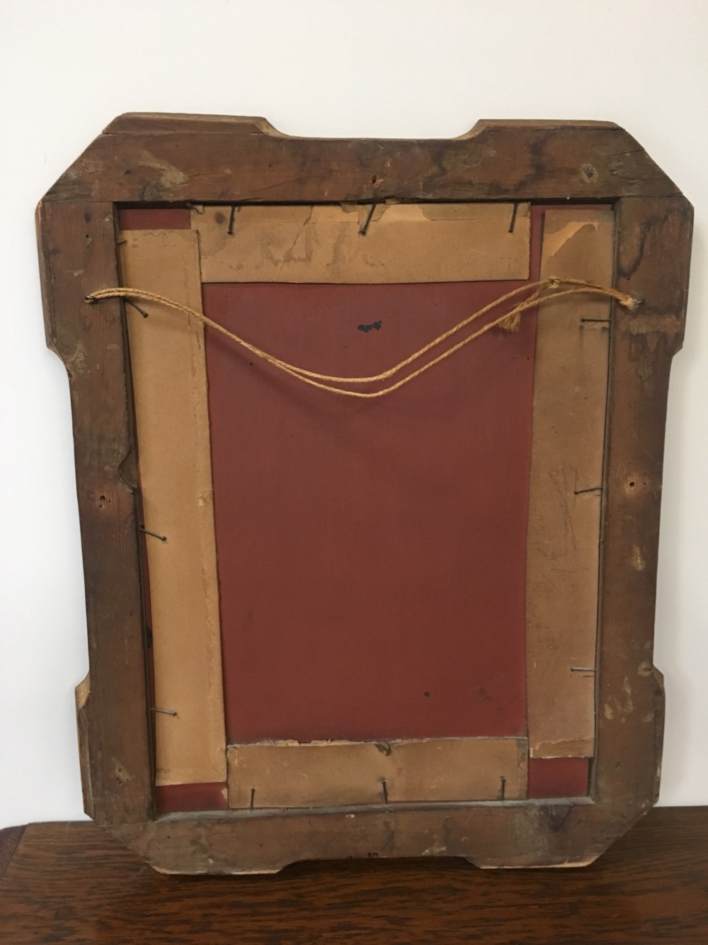 Distressed Gilt wood mirror  View VIII