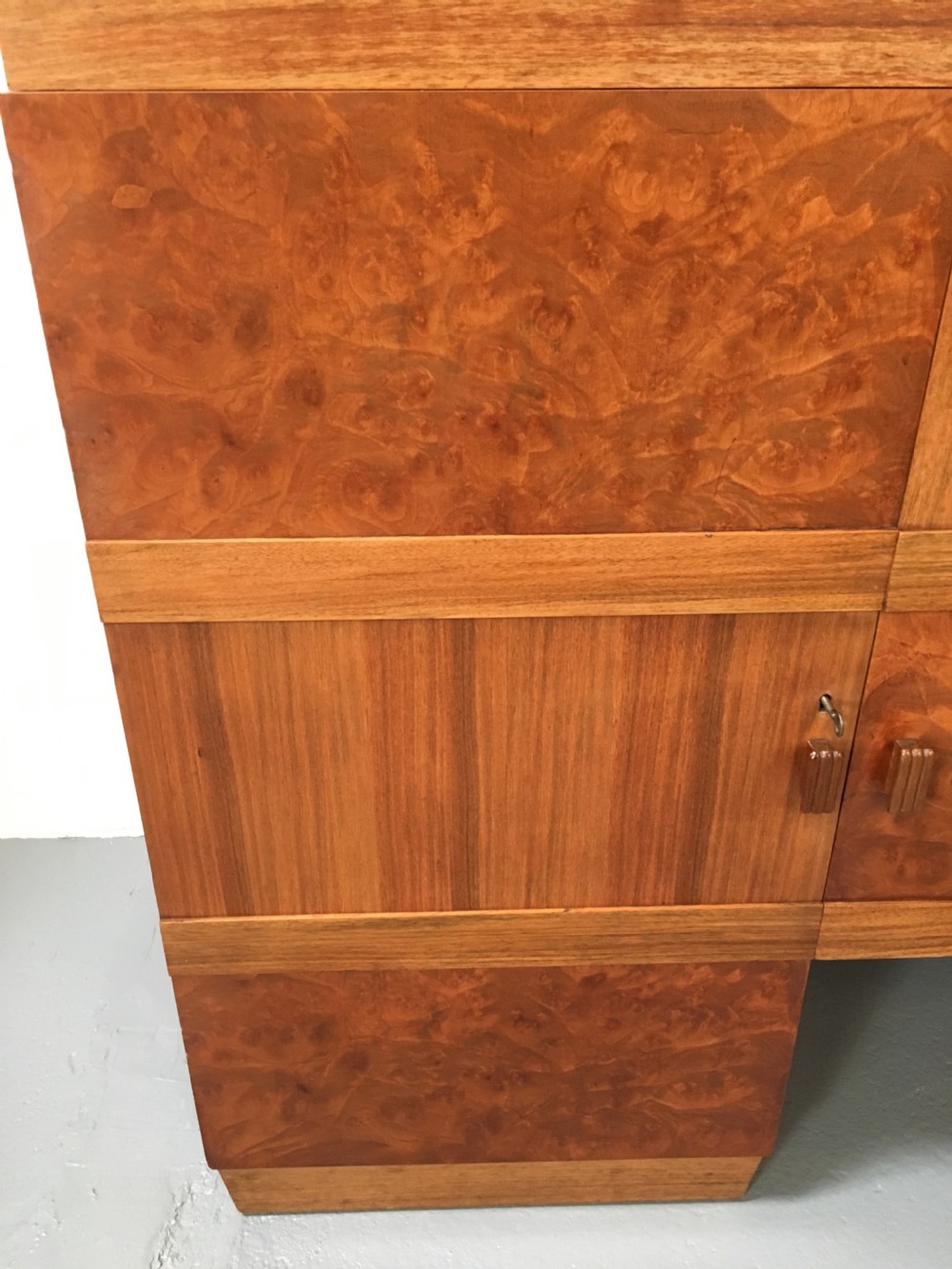 Art Deco walnut sideboard  View II