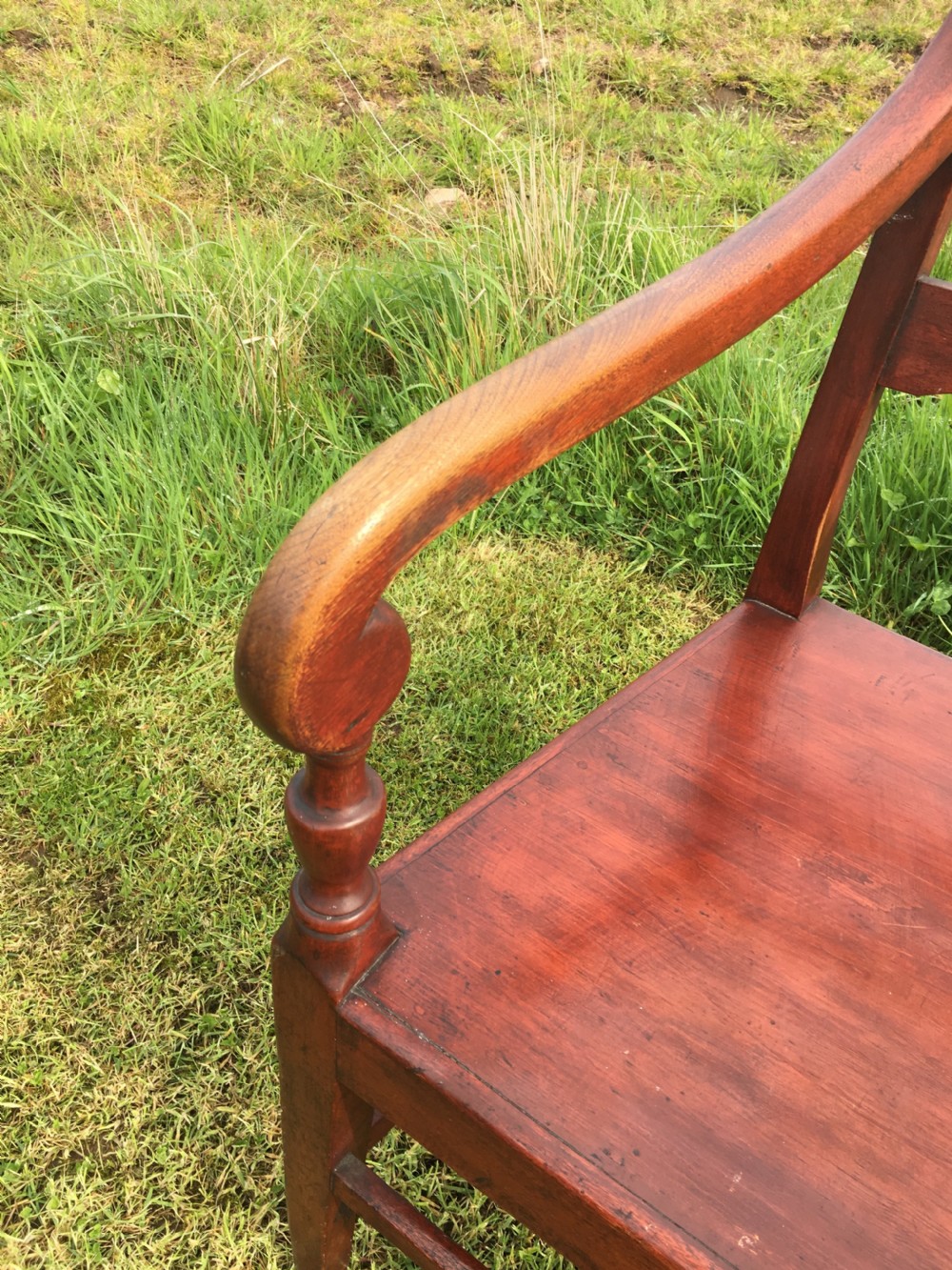 Scottish vernacular armchair in original paint  View II