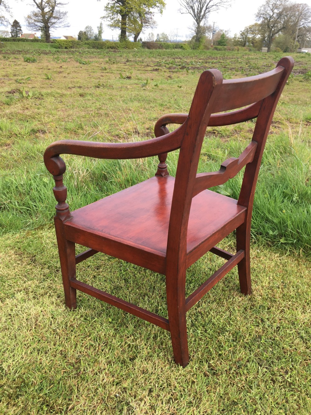 Scottish vernacular armchair in original paint  View IV