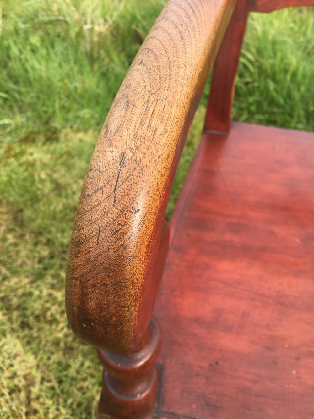 Scottish vernacular armchair in original paint  View VI