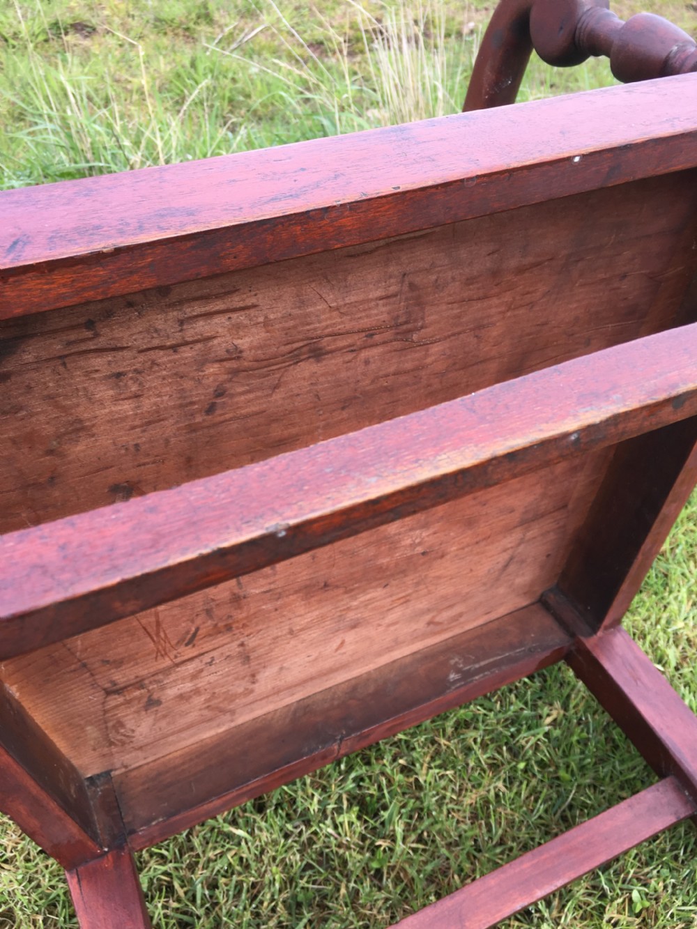 Scottish vernacular armchair in original paint  View VIII