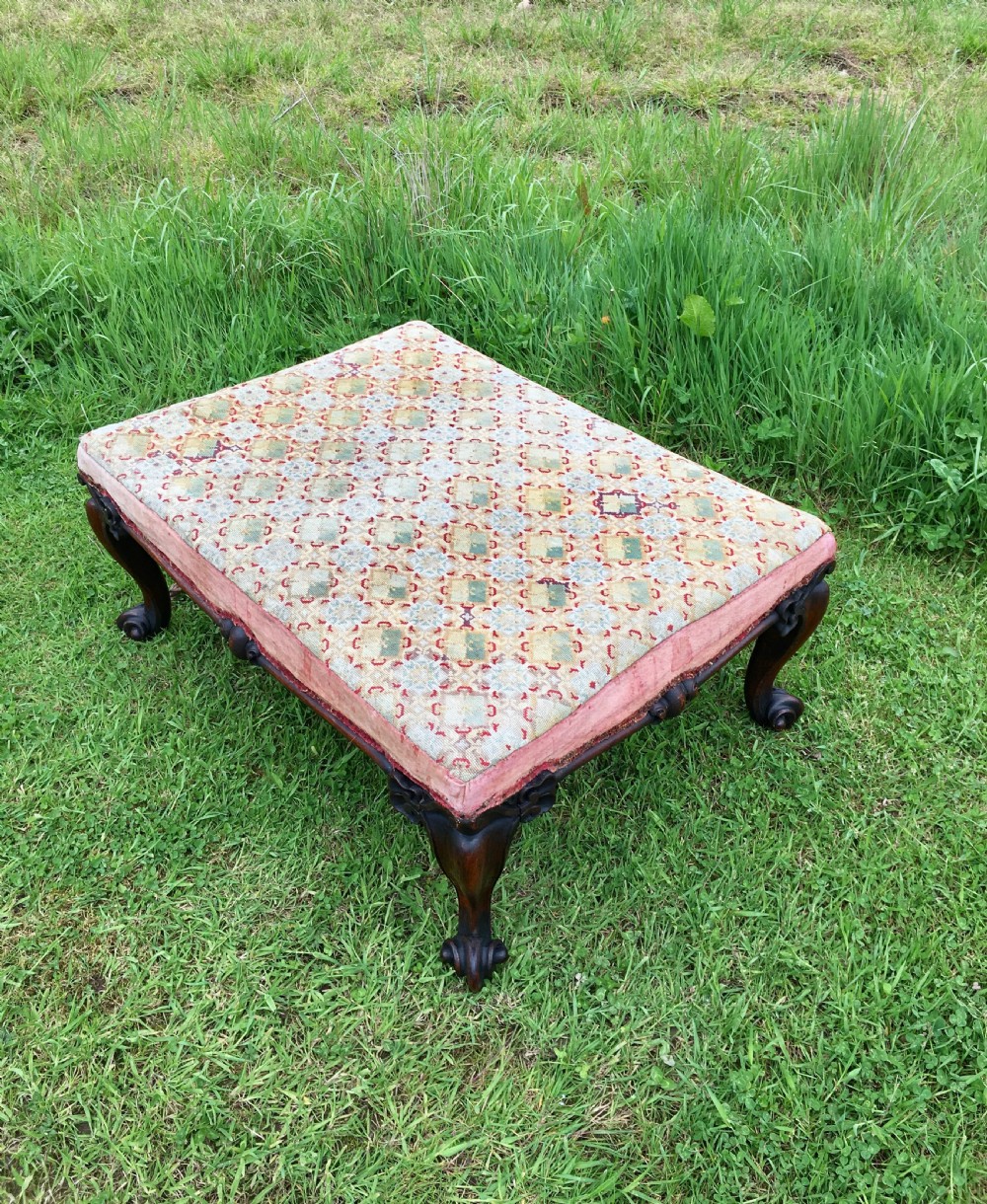 Rosewood centre stool  View II