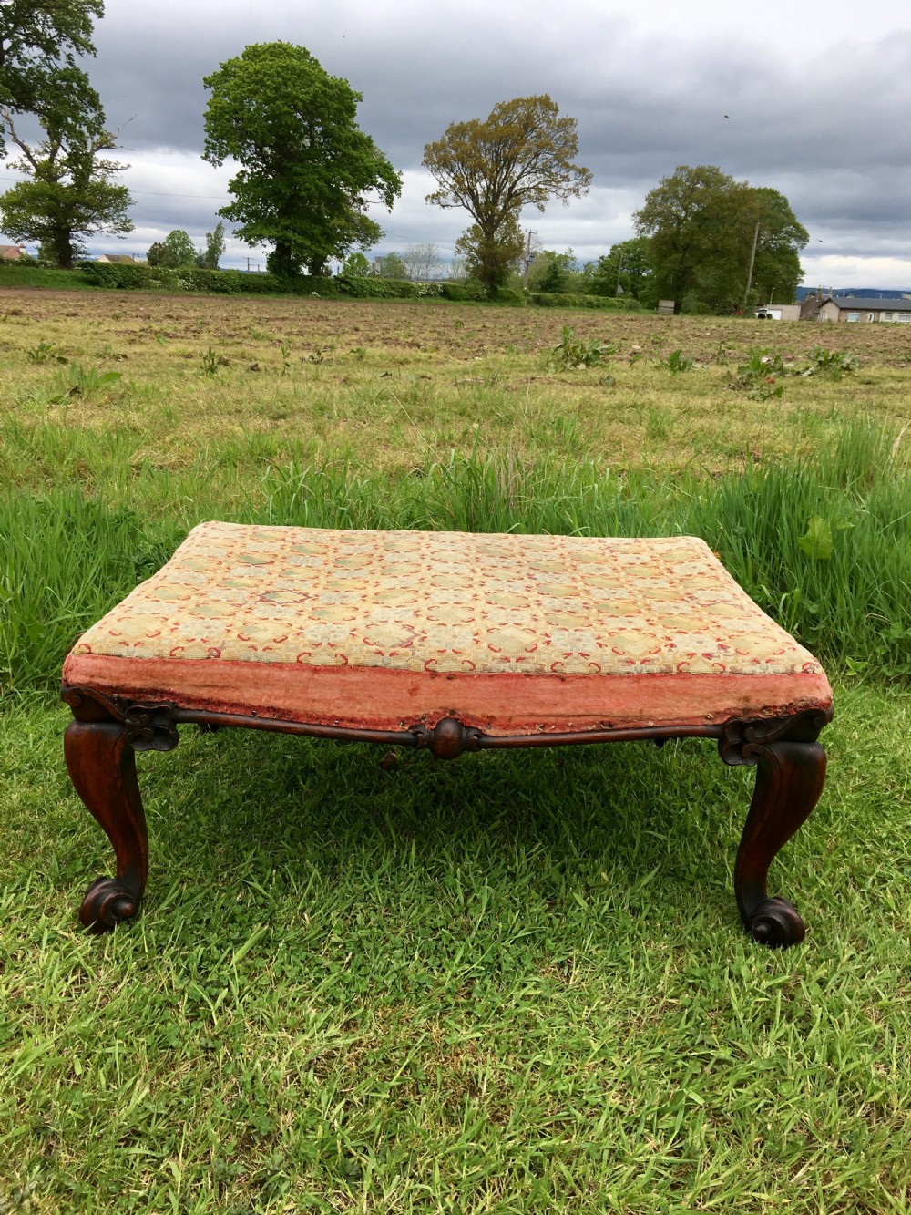 Rosewood centre stool  View IV