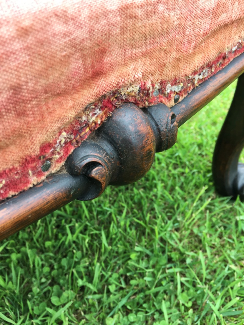 Rosewood centre stool  View VIII