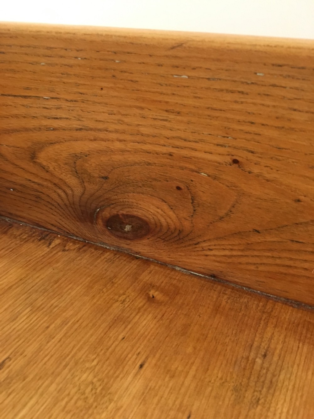 Rare Scottish elm serving table  View XIII