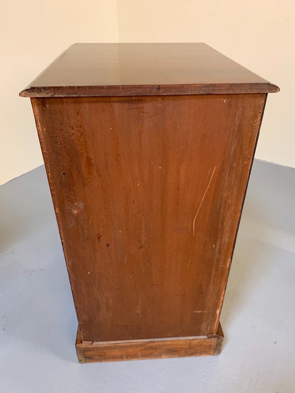 Pair mahogany bedside cabinets with drawers View VIII