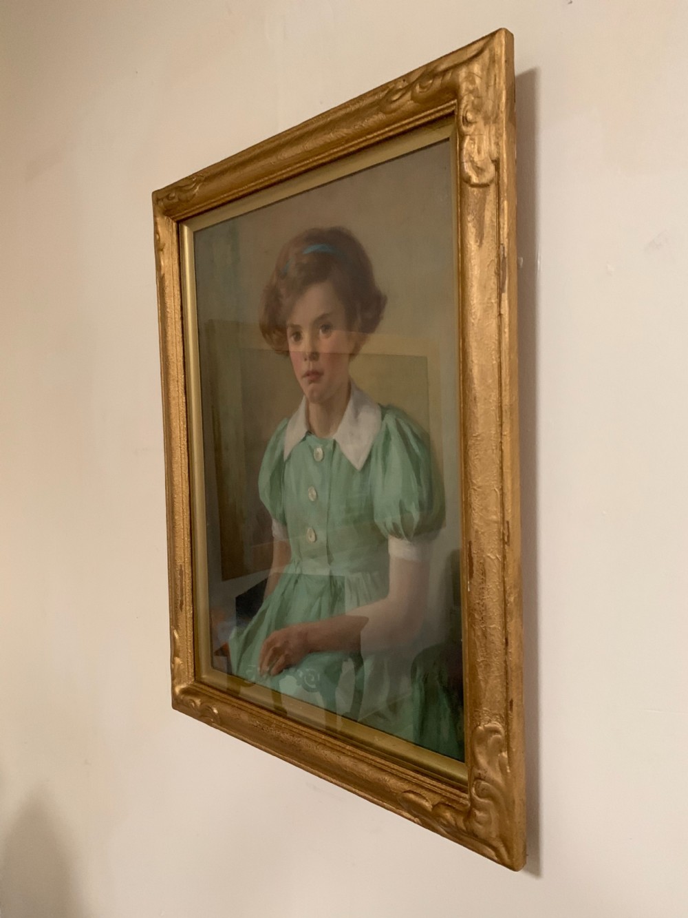 Charming Scottish oil portrait  View III