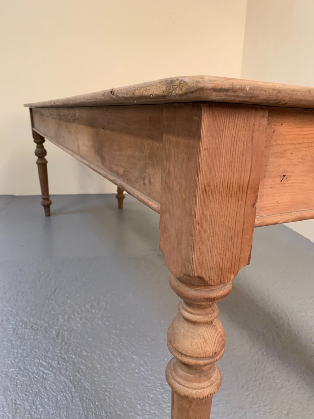 Rare large food preparation table  View IV