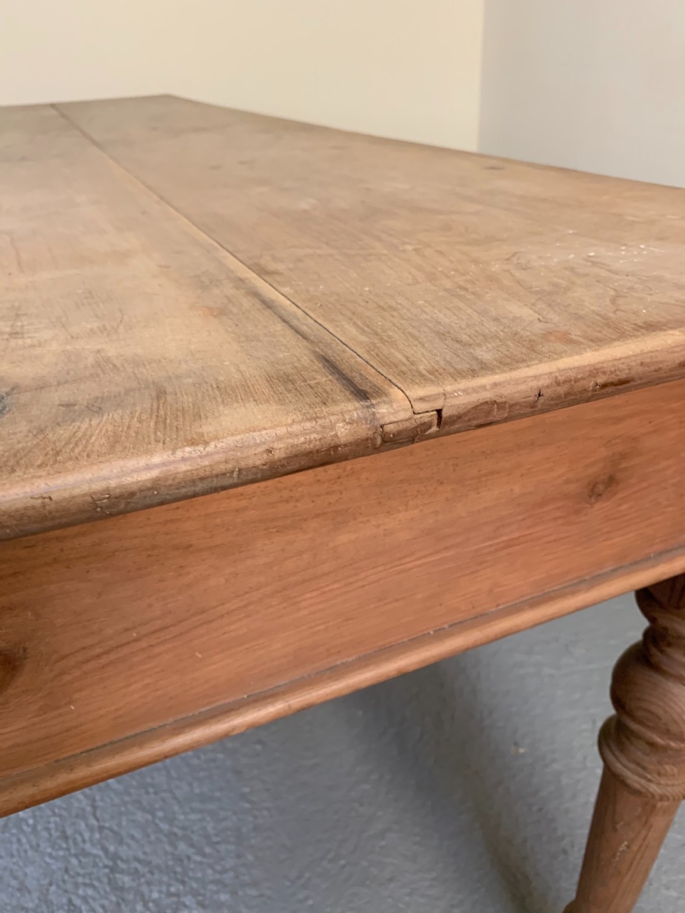 Rare large food preparation table  View VI